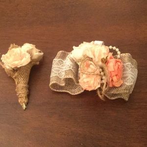 Corsage and Boutonniere